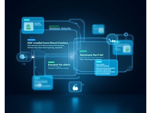 Verschlüsseltes Display, das verschiedene KI-Tools für Barrierefreiheit darstellt: Text-to-Audio, Bild-zu-Text (Alt-Text-Generierung), und vereinfachte Spracherkennung.