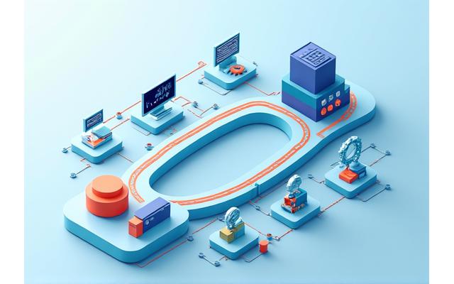 Ein schematisches Diagramm eines Workflow-Prozesses, der manuelle und automatisierte Community-Management-Tools mit KI-Integrationen vergleicht.