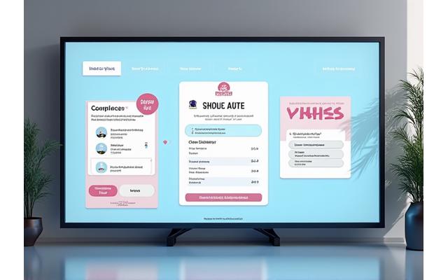 Eine Bildschirmaufnahme, die verschiedene interaktive Content-Formate wie eine Umfrage, ein Quiz und Gamification-Elemente darstellt.